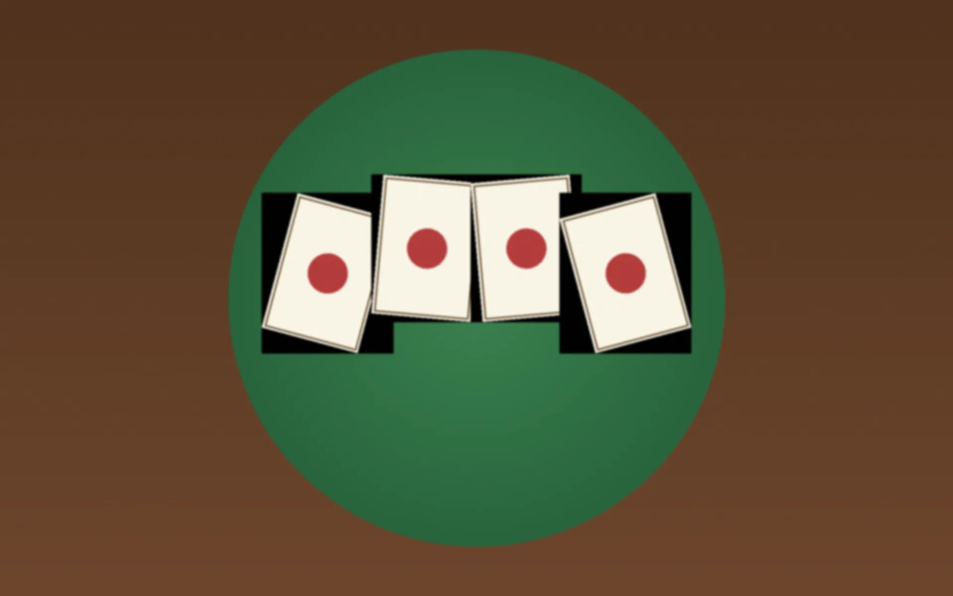 Stylised rummy card composition for points, deals and pool formats