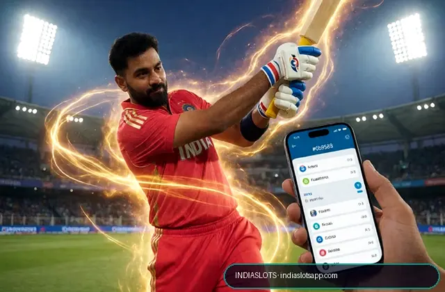 Indiaslots (india slots app) fantasy cricket & matchday visual 1